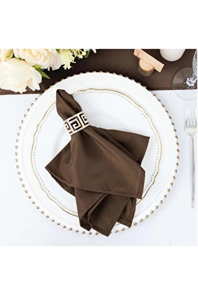 Kotonia Home Set de 10 șervețele de masă - 45x45 cm, Satin Damask DeLux, 100%...