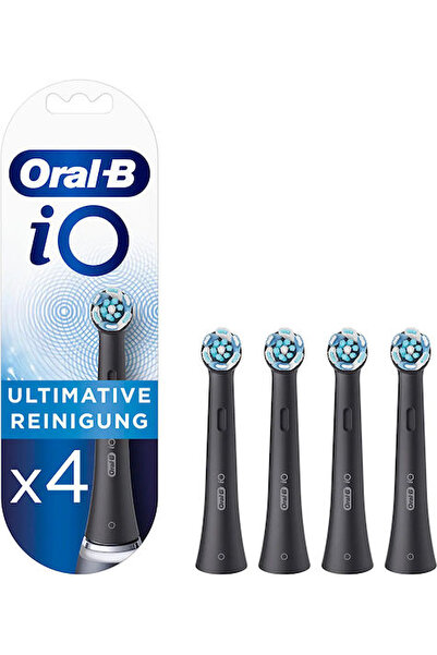 Oral-B iO Ultimate Clean Black Ανταλλακτικές Κεφαλές Βούρτσας 4 τεμάχια - Προ...