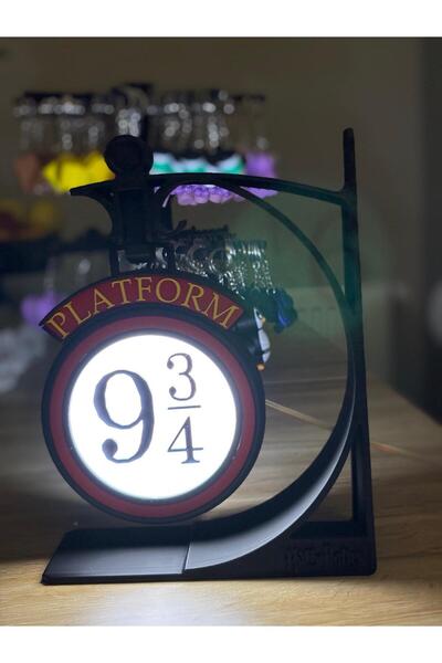 Formera Harry Potter 9¾ Peron Temalı Dekoratif Gece Lambası Çocuk Bebek Odası...