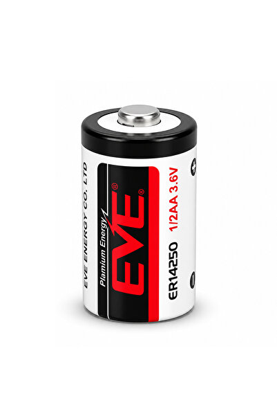Other EVE ER14250 Lithium Thionyl Chloride Battery, 1/2 AA Size, 3.6V, 1200mA...