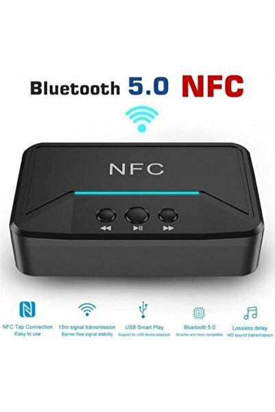 ACP Ασύρματος δέκτης Bluetooth 5.0 με έξοδο 3.5mm και NFC