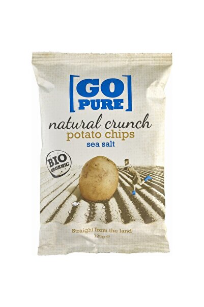 goPure Chipsuri din cartofi cu sare coapte manual fara gluten,