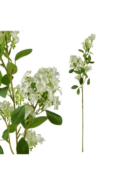 MONDEX Ramură artificială înflorită Prima Viridis 80 cm Verde 1 buc.