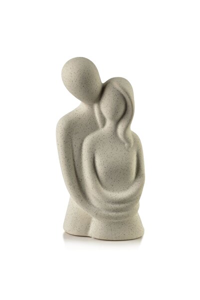 MONDEX Figurină decorativă Polirășină MANON 28 x 13 cm Bej 1 buc.