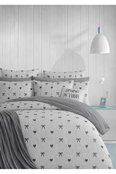 Sheri Home Lastikli Çarşaflı Nevresim Takımı %100 PamukTy66576