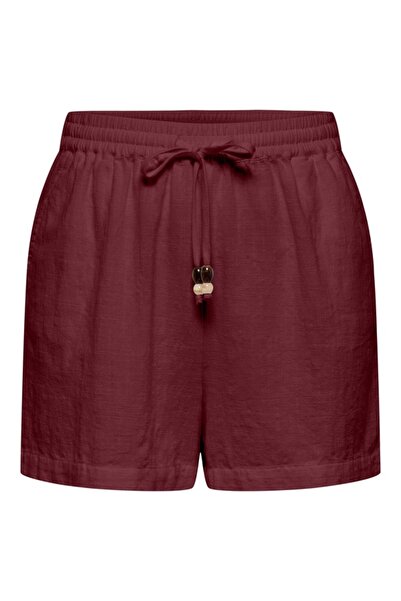 ONLY ONLSWAR THYRA PULL UP SHORTS WVN Ženske crvene šortseve - 15378514