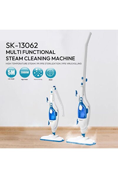 SOKANY 10-in-1 Steam Mop & Handheld Cleaner – 2000W Power, Foldable Wand, Che...