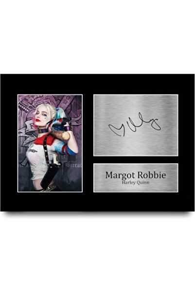 HWC Trading A4 Margot Robbie Suicide Squad Harley Quinn Presents Printed Sign...
