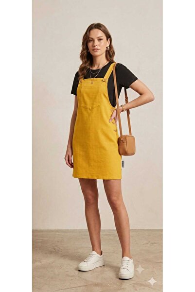 Butik kadın Salopet Mini Elbise
