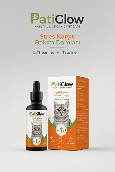 Pati Glow Kedi Sakinleştirici Rahatlatıcı Damla, Kedi Vitamini, Anti Stres, R...