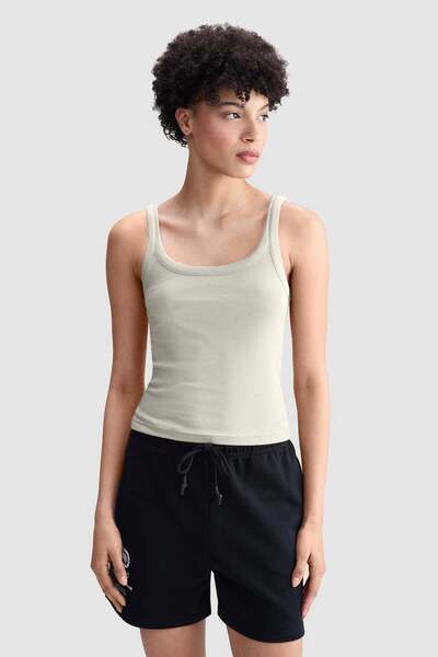 ecko unltd. Ecko Red Aubrey Slim Fit Square Neck Printed Women's White Unders...