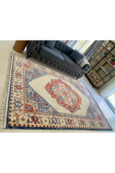 Handpicked Furniture Traditional Multicoloured Rug, Ultra Soft Area Carpets F...