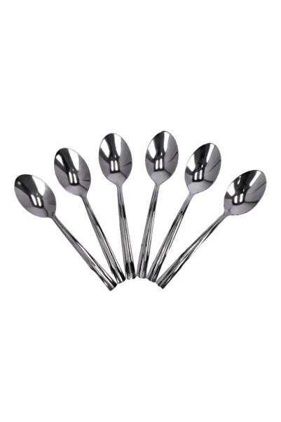 DELCASA 6-Piece Mocca Spoon Silver