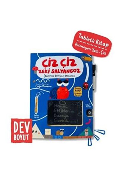 Sincap Kitap Draw Draw Clever Snail - Thinking Skills Activities