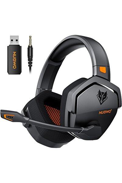 nubwo G06 Διπλά Ασύρματα Ακουστικά Gaming με Μικρόφωνο για PS5, PS4, PC, Κινη...