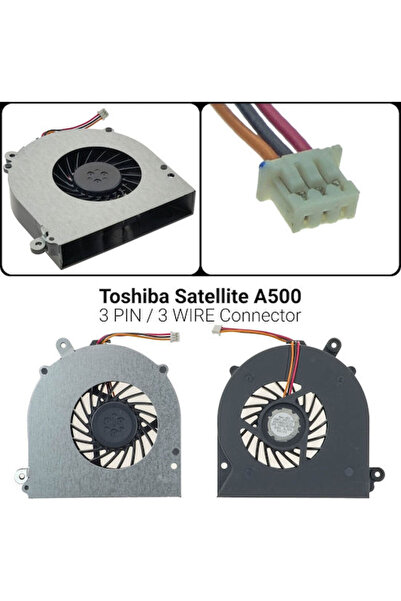 Toshiba Ανταλλακτικός ανεμιστήρας φορητού υπολογιστή για A500