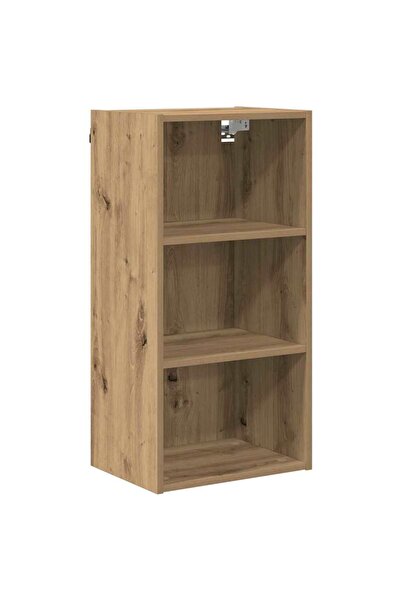 vidaxl Dulap suspendat Stejar Artizanal 40 x 29,5 x 80 cm