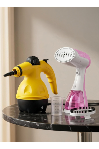 TOSCANA U 1500W 300ml Handheld Steam Iron Kit 9 in 1 High Pressure Portable S...