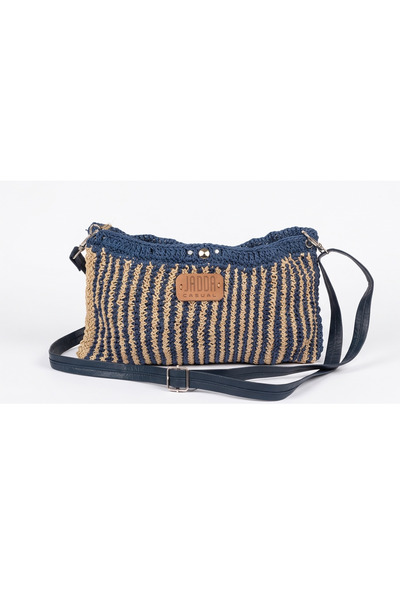 JADDA Handmade Daily Knitted Handbag Paper Thread
