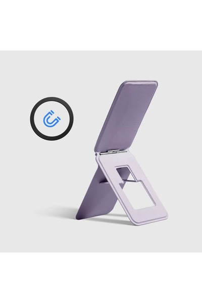 alphastore Katlanır Stand Özellikli MagSafe Güçlü Mıknatıslı Telefon Kartlığı...
