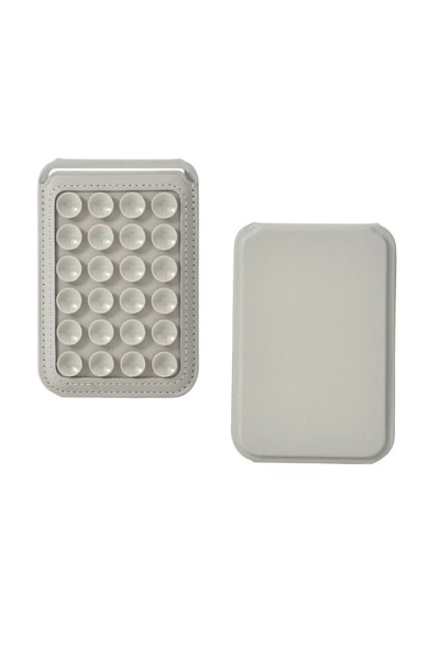 alphastore MagSafe Uyumlu Vantuzlu Silikon Kartlık Cüzdan Ve Telefon Sabitleyici