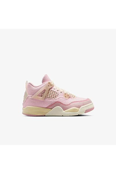 Nike Air Jordan 4 Retro Pearl Pink and Iced Carmine' (PS) IB6715-600 Juststep