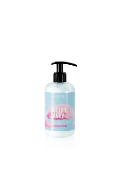 Quickgel Cotton Candy Ενυδατική κρέμα χεριών και σώματος 300ml