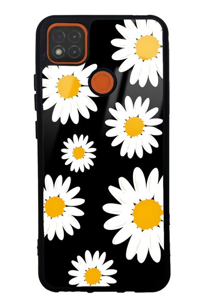Spoyi Xiaomi Redmi 9C Daisy Design Glossy Phone Case