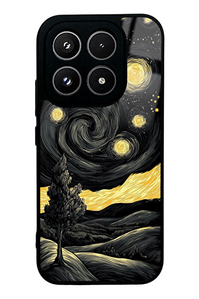 Spoyi Xiaomi 17 The Silent Spiral Tasarımlı Glossy Telefon Kılıfı