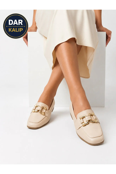 DOSA SHOES Ženske Loafer cipele Baletanke zlatne Sa kopčom svakodnevne udobne...