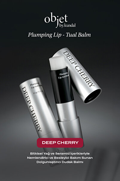Kundal Nemlendirici ve Dolgunlaştırıcı Dudak Balmı Objet by Plumping Lip-tual...