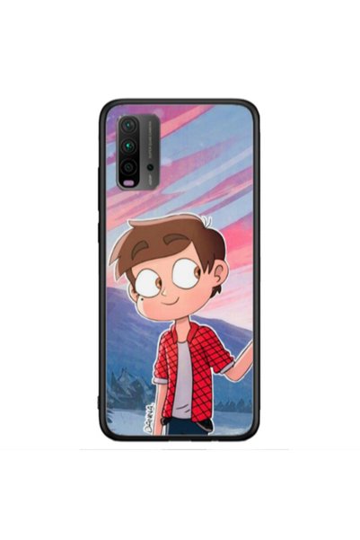 Other Xiaomi Redmi 9T Valentines 1 Black Glossy Θήκη
