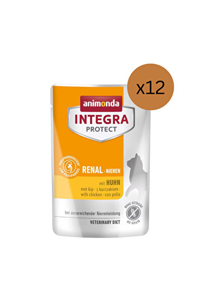 Animonda Hrană umedă pentru pisici, Animonda, Integra Protect Renal, Pui, set...