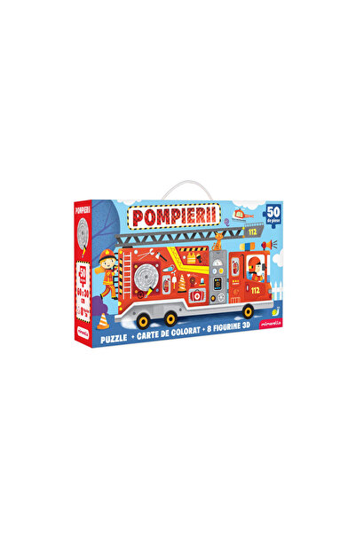 Mimorello Puzzle Pompieri, - Editare