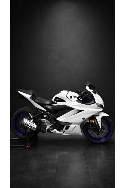 KAPLAMA MERKEZİ Yamaha R25 beyaz melek kaplama folyo stıcker