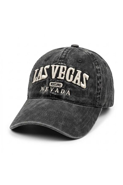 Aware Time Unisex Özle Washed Denim Cap Hat