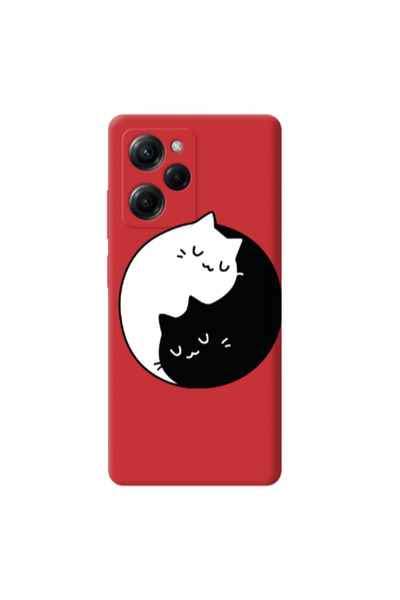 Other Xiaomi Poco X5 Pro Bundle of love Red Colored Silicone TPU Θήκη