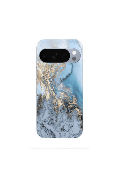 Other Google Pixel 10 Pro XL Marble Gold Design Transparent Silicone TPU Θήκη