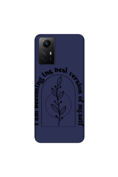 Other Xiaomi Redmi Note 12s I am Becoming Dark blue Colored Silicone TPU Θήκη