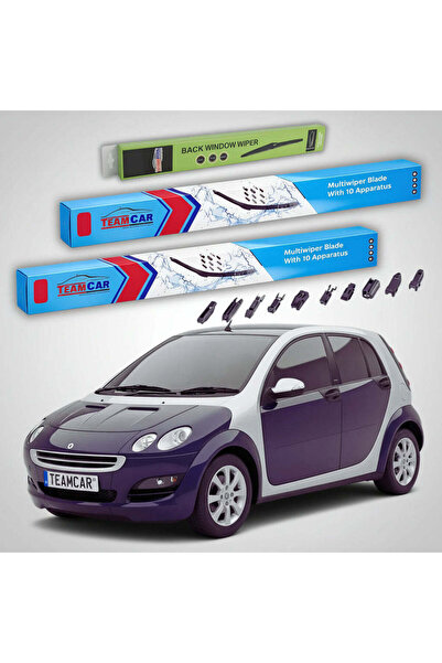 TEAMCAR Lame ștergătoare Smart Forfour 454 2004-2007 |   Set Față și Spate Pl...