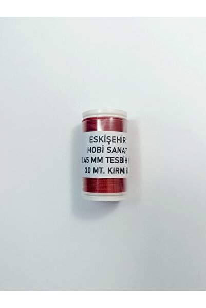 Eskişehir hobi sanat 0,45 mm 30 de metri șnur roșu pentru rugăciune