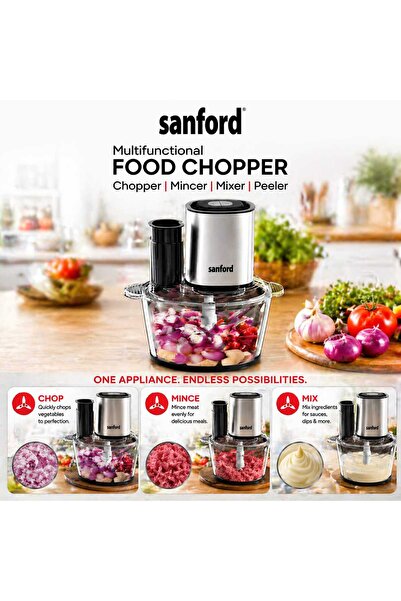 Sanford Multifunctional Food Chopper Mixer And Meat Mincer