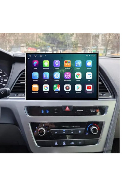 Carplayer شاشة سوناتا أندرويد 13 بوصة موديل 2016-2017 مع دعم أبل كار بلاي وأن...