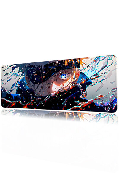 Halura Gojo Araba Dijital Baskılı Oyuncu Mousepad XXL Kaymaz Tabanlı