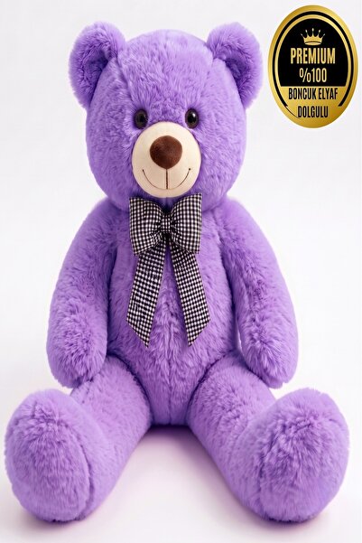 Livra Gift Peluş Ayıcık 90 cm – Papyonlu Büyük Boy Yumuşak Peluş Oyuncak - He...