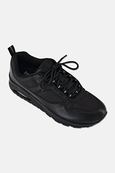 SKECHERS Women Uno-Cleargrove Way Lace Up Sneaker Shoes, Black