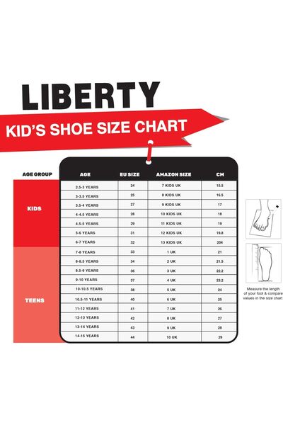 Liberty Force 10 Shzoon-DV Kids School Shoe with PU Upper and PVC Sole, White...