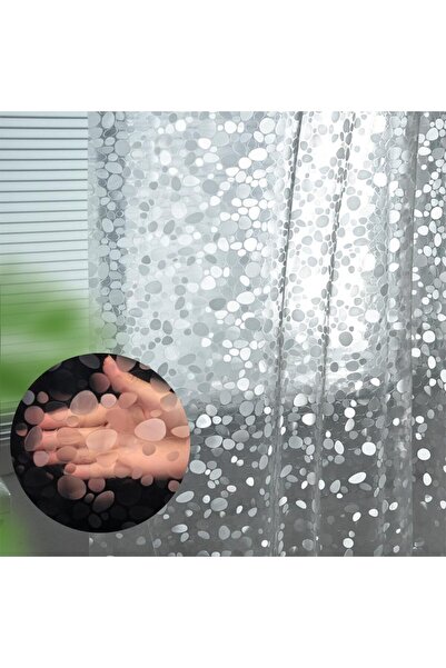 Arabest EVA Shower Curtain Liner,3 Weighted Magnets,12 Hooks,72x72 Inch,Light...