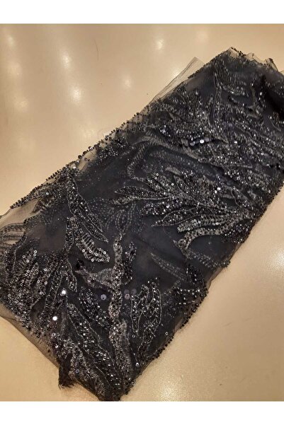 Safir Kumaş Kesip Aplik yada Morif Çııkarmalık Top Sonu 50 cm Laci ve Koyu İn...