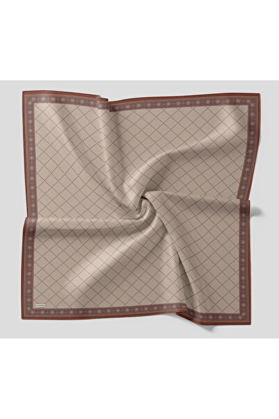 LuvenSara Luven Sara Baklava Pattern Scarf Burgundy
